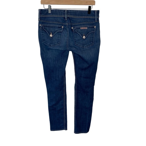 Hudson Collin Flap Skinny Jeans with Fold Over Back Pocket Size 29 - Picture 3 of 7